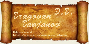 Dragovan Damjanov vizit kartica